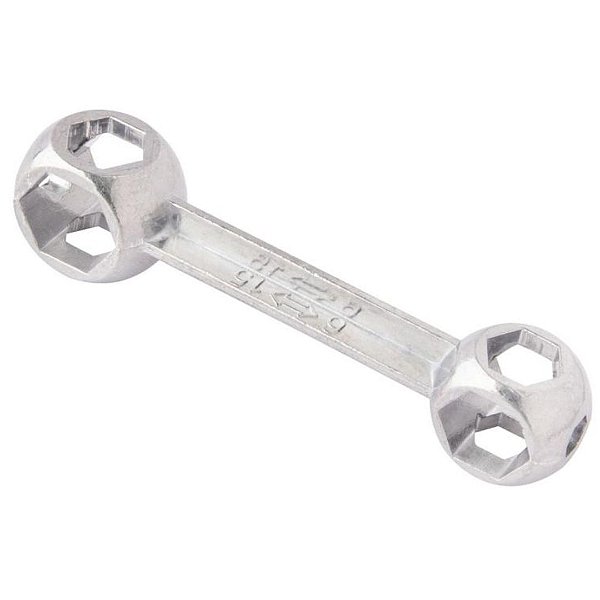 Chave para bicicleta 10 Em 1 C/ Bocas De 6mm A 15mm