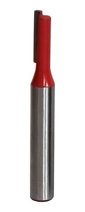 Fresa Reta Paralela 4mm Tupia Haste 6mm Metal Duro Widia