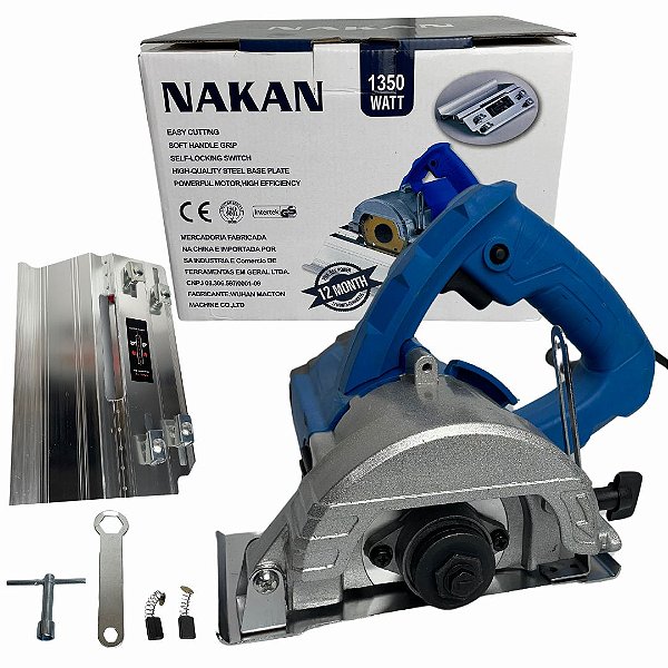 Serra Mármore Tipo Makita c/guia 45 Graus 1350w Profissional