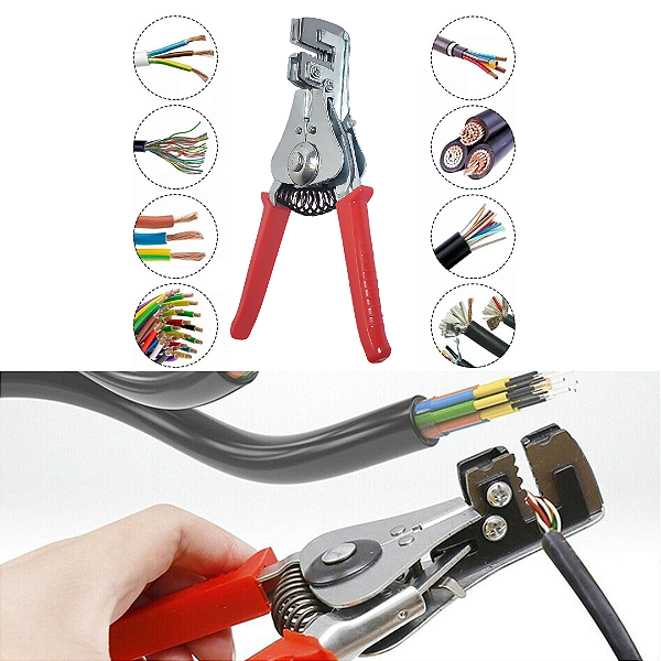 Alicate Para Desencapar Descascar Fios Automático Unipex