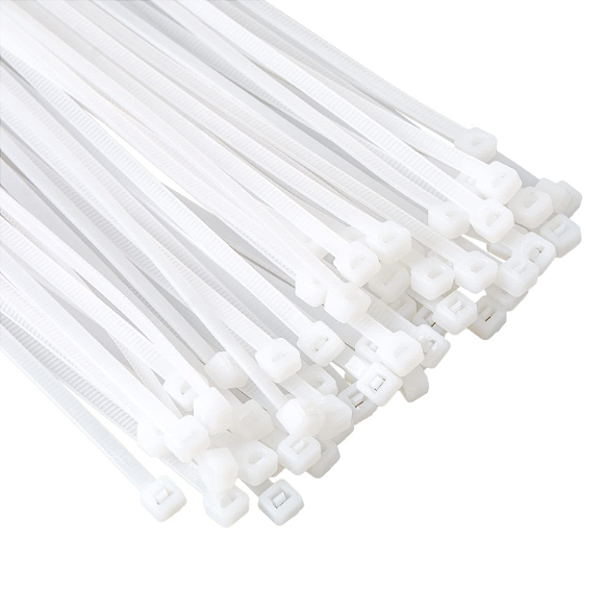 100 abraçadeiras de nylon enforca gato 280a4,8mm reforçada