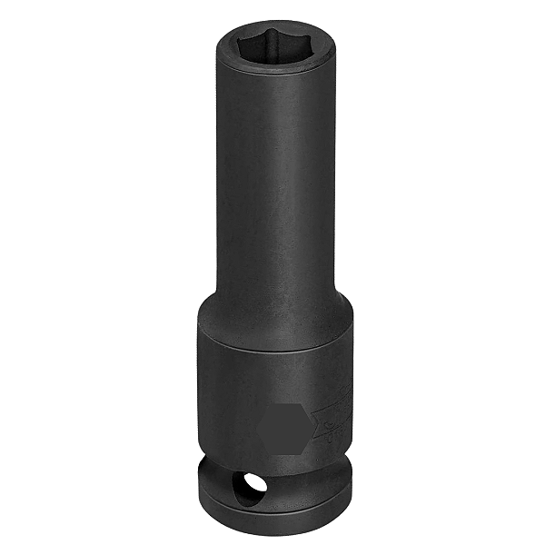Soquete Impacto Longo Sextavado Enc.1/2'' 14mm reforçado