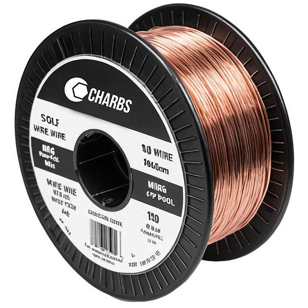 Arame de solda mig 6.0 0.8mm 5kg charbs envio imediato