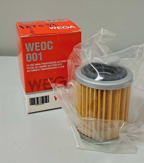 FILTRO DE CÂMBIO AUTOMÁTICO CVT PARA MITSUBISHI OUTLANDER E JEEP COMPASS - WEOC001 - (WEGA)