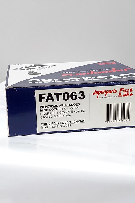 FILTRO DE CÂMBIO AUTOMÁTICO PARA LINHA MINI COOPER - FAT063 - (JAPANPARTS)