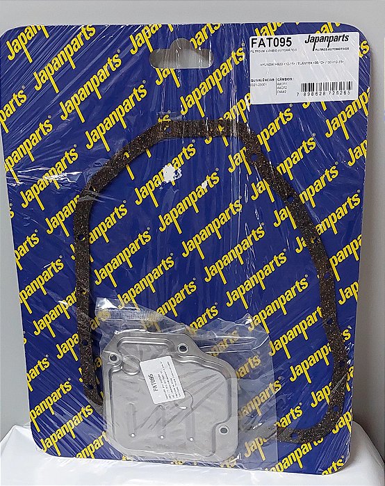 FILTRO DE CÂMBIO AUTOMÁTICO PARA HYUNDAI I30 E KIA SOUL - FAT095 - (JAPANPARTS)