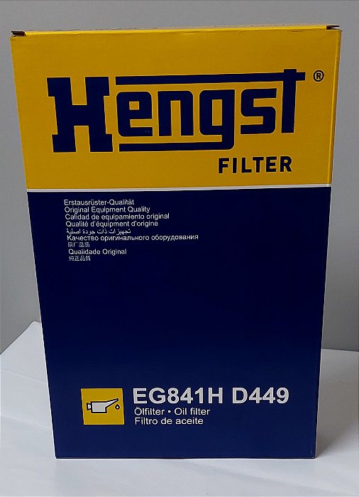 FILTRO DE CÂMBIO AUTOMÁTICO PARA LINHA MERCEDES-BENZ - EG841HD449 - (HENGST)
