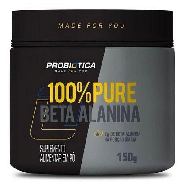 Beta Alanina 100% Pura 150g - Probiotica Pre treino Pré treino