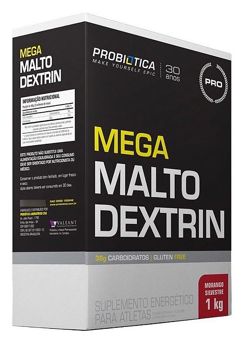 Mega Malto Dextrin - Maltodextrina 1kg - Probiótica