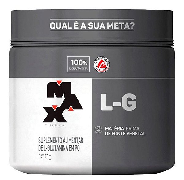 Glutamina 150g - Max Titanium