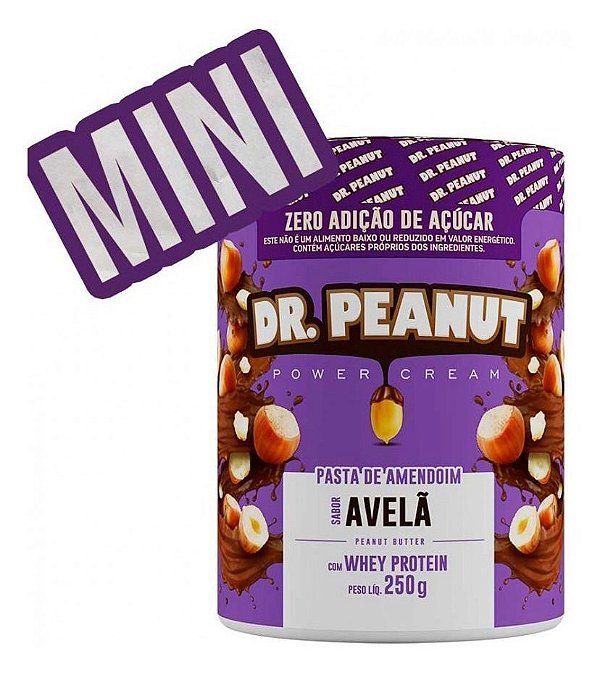 Dr Peanut 250g - Avelã -  Versão Mini