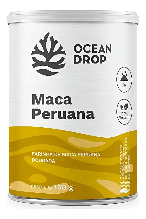 Maca Peruana 150g Em Pó Ocean Drop