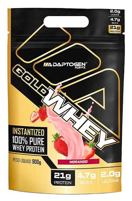 Gold Whey 900g refil - 100% Whey Adaptogen