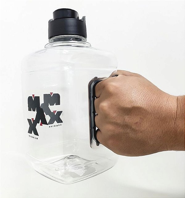 Galão Max Titanium 1,5 lt - Coqueteleira