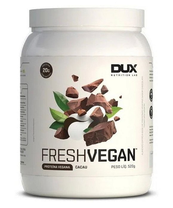 Fresh Vegan Proteínas - Pote De 520gr - Whey Protein Vegano Dux