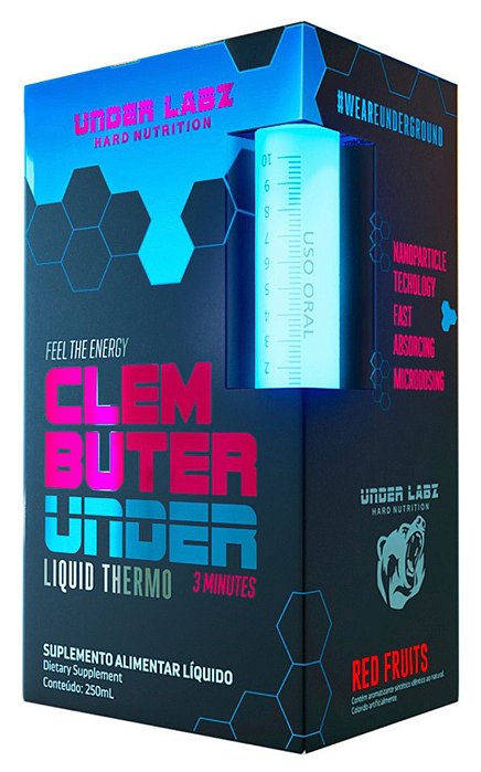 CLEMBUTER UNDER LIQUID THERMO 250 ML - UNDER LABZ