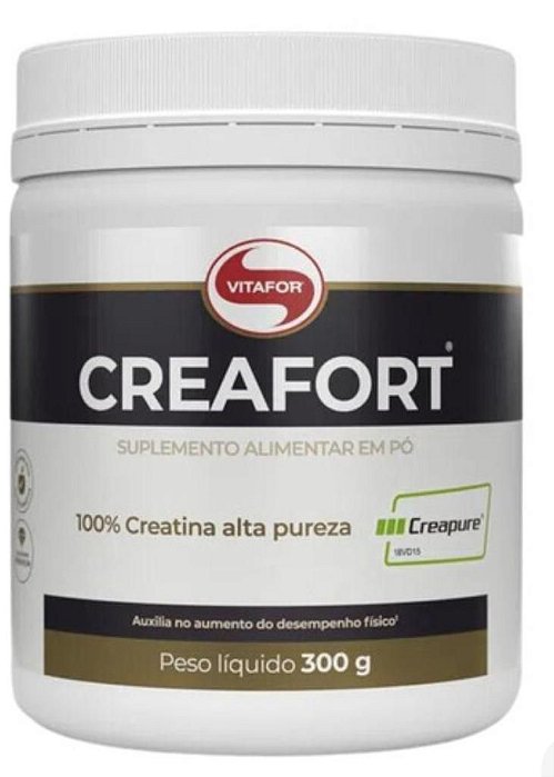 Creatina Creafort  300g Com selo Creapure - Vitafor