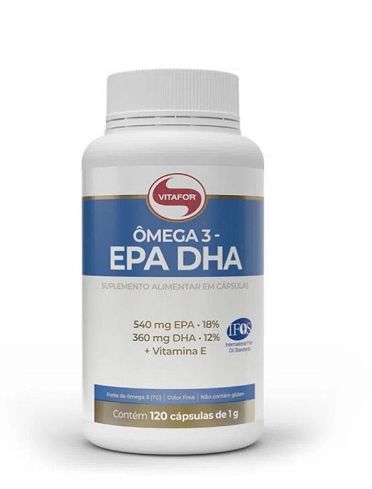 Omega 3 EPA DHA - 120 cap - Vitafor