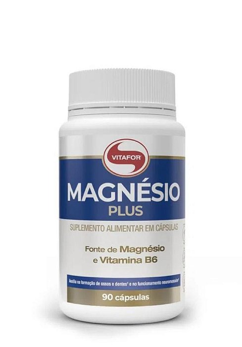 Magnésio Plus - 90 cap - Vitafor