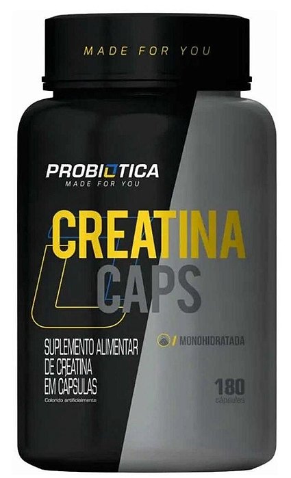 Creatina Monohidratada 180 Capsulas - Probiótica