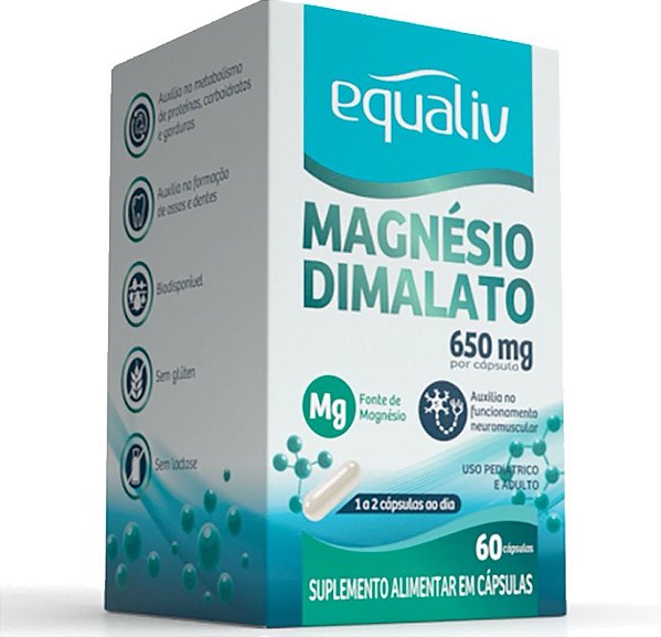 Magnesio Dimalato 60 capsula - Equaliv