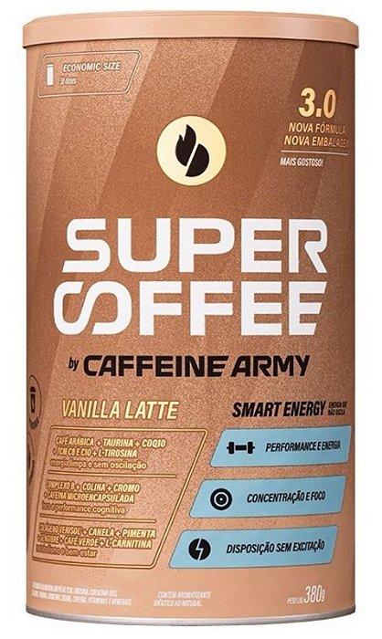 Supercoffee Latão 380gr - Caffeine Army