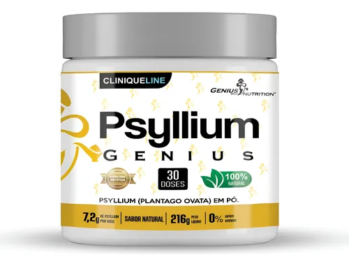 Psyllium Puro Rico Em Fibras Produto Natural Premium 216gr