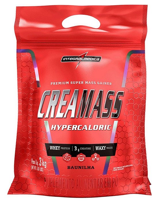 Creamass Hipercalorico 3kg Massa - Integralmedica