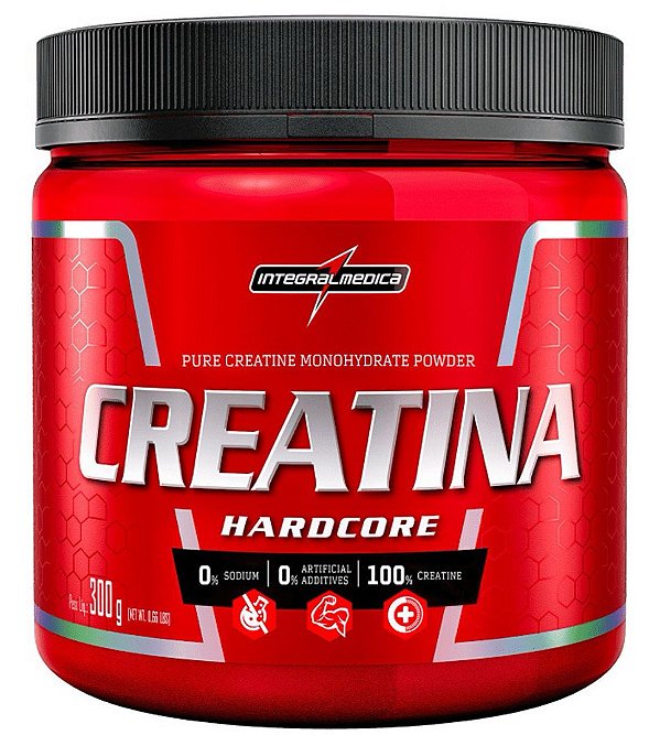 Creatina Hardcore 300gr - Integralmedica