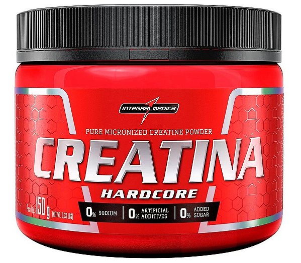 Creatina Hardcore 150gr Integralmedica