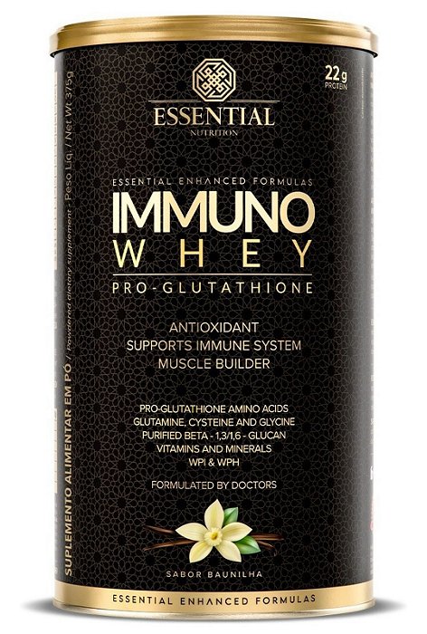 Immuno Whey Pro glutathione 375g - Essential Nutrition