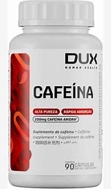 Cafeína - Pote 90 Cápsulas Dux Nutrition