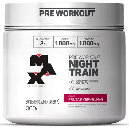 Night Train 300gr - Pre treino sem cafeina