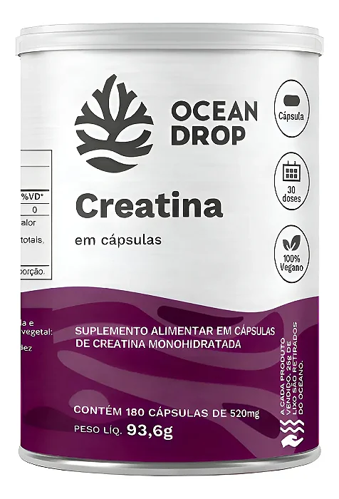 Creatina 180 Caps Ocean Drop