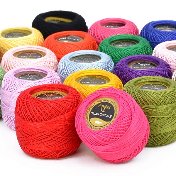 Linha Ânchor Perle rolo 85m