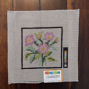 Tela para Bordar – Flores Rosas 1075