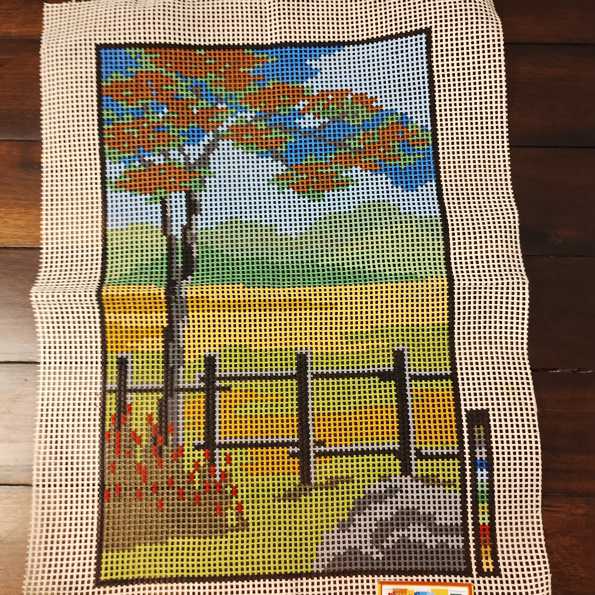 Tela para Bordar – Cerca do Pasto