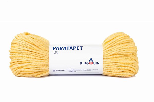 Lã Paratapet Pingouin 100g 100% Lã - TONS AMARELOS