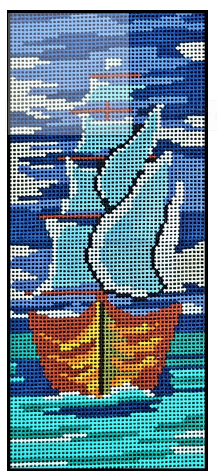 Tela para Bordar – Navegando 1766