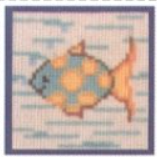Tela para Bordar – Peixe 1989