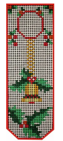 Tela para Bordar – Enfeite de porta 11420