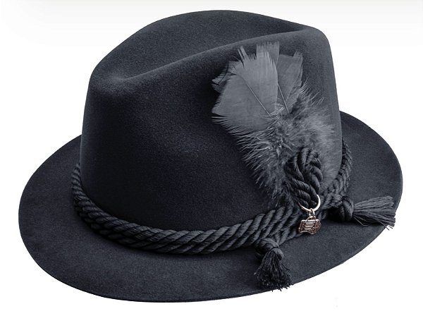 Chapéu Aveludado Marcatto Preto