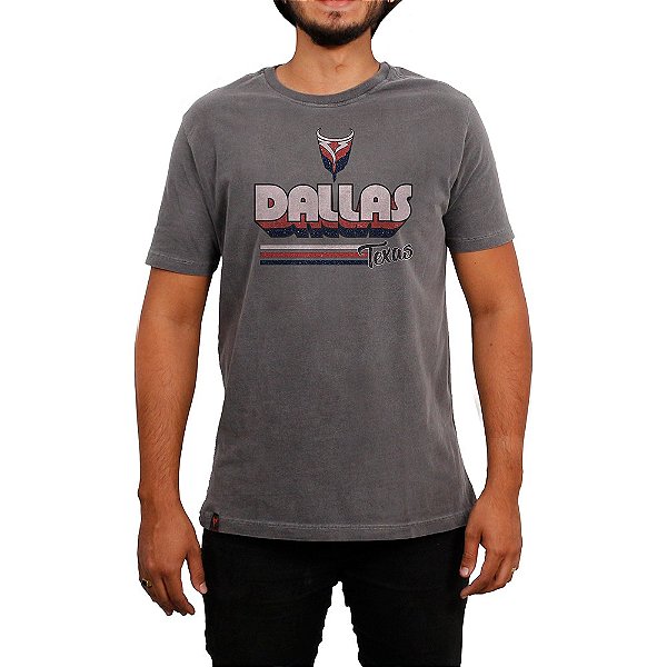 Camiseta Stouro Estonada Dallas - Preto