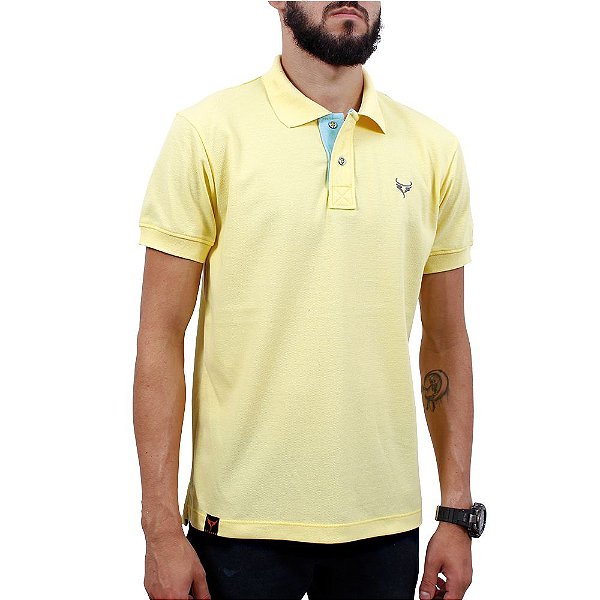 Polo Stouro Masculina - Amarelo BB