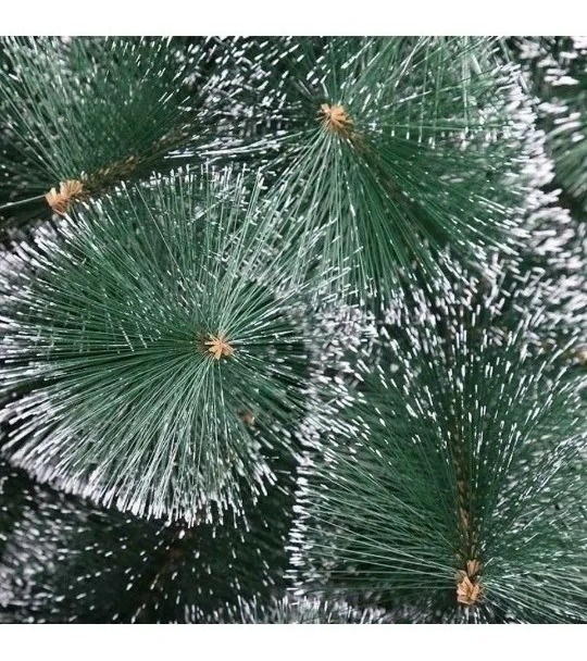 Árvore Nevada Pinheiro De Natal 1,50m Modelo Luxo 260 Galhos