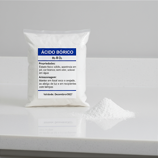 5 KG de Acido Bórico Puro Solúvel Embalagem - Pacote 5 KG