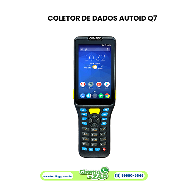 COLETOR DE DADOS AUTOID Q7