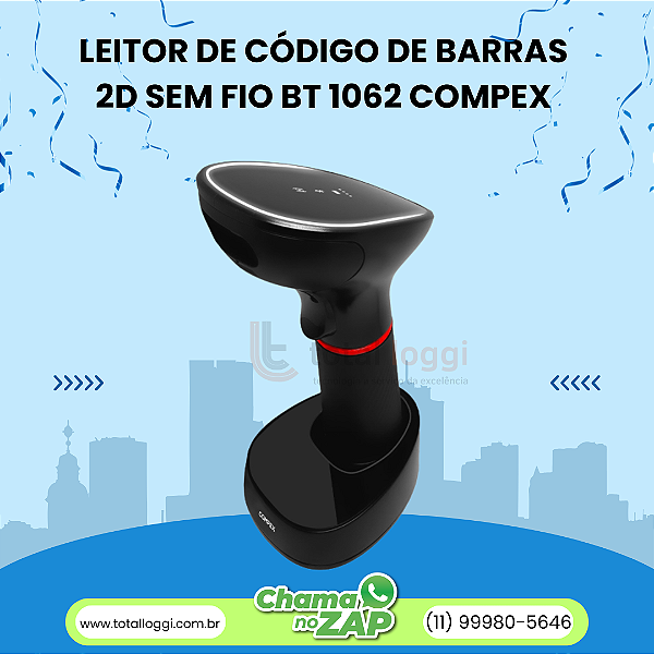 Leitor de código de barras BT-1062
