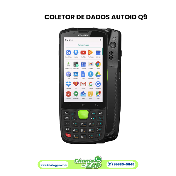 Coletor de dados Autoid Q9