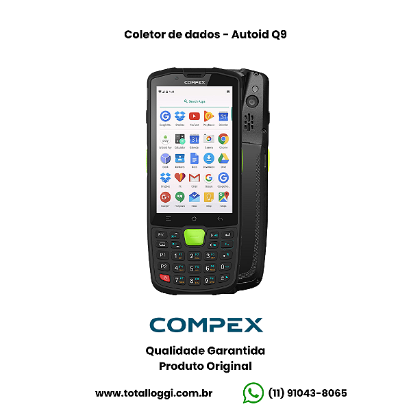 Coletor de dados Autoid Q9
